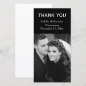 Hartelijk dank - Tijd om Champagne te Drinken Bedankkaart (Voorkant / Achterkant)