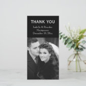 Hartelijk dank - Tijd om Champagne te Drinken Bedankkaart (Staand voorkant)