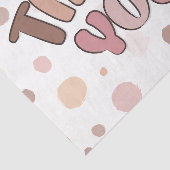 Hartelijk dank tissuepapier (Detail)