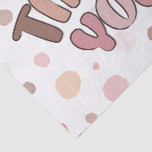 Hartelijk dank tissuepapier (Detail)