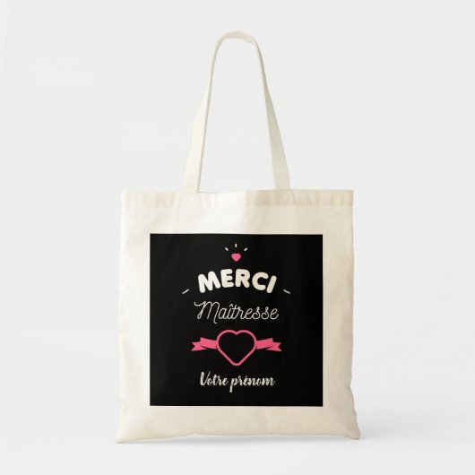 Hartelijk dank tote bag (Voorkant)