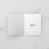 Hartelijk dank  typemachine bedankkaart (Binnen)