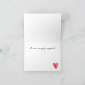 , Hartelijk dank Valentijnsdag Opmerking Kaart (Binnen)