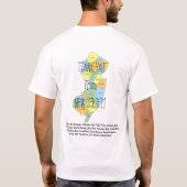 Hartelijk dank van NJ T-shirt (Achterkant)