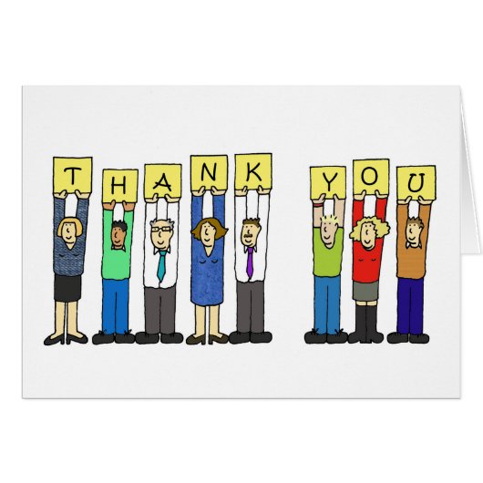 Hartelijk dank, van ons allemaal (Voorkant Horizontaal)