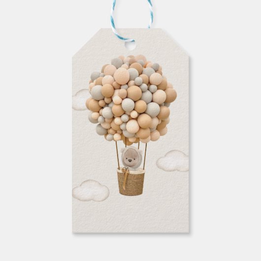 Hartelijk dank, veel Baby shower Cadeaulabel (Achterkant)