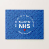 Hartelijk dank, verpleegsters, verpleegkundigen en legpuzzel (Horizontaal)