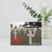 Hartelijk dank, Vet Briefkaart (Staand voorkant)