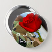 Hartelijk dank, Veteran Button (Voorkant /achterkant)
