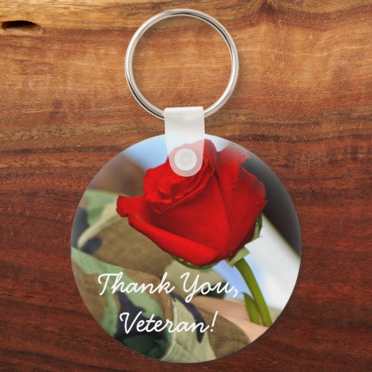 Hartelijk dank, Veteran Sleutelhanger (Voorkant)