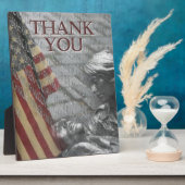 Hartelijk dank, veteranen fotoplaat (Zijkant)