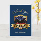 Hartelijk dank, veteranen kaart (Gele Bloem)