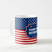 Hartelijk dank, veteranen koffiemok (Voorkant links)