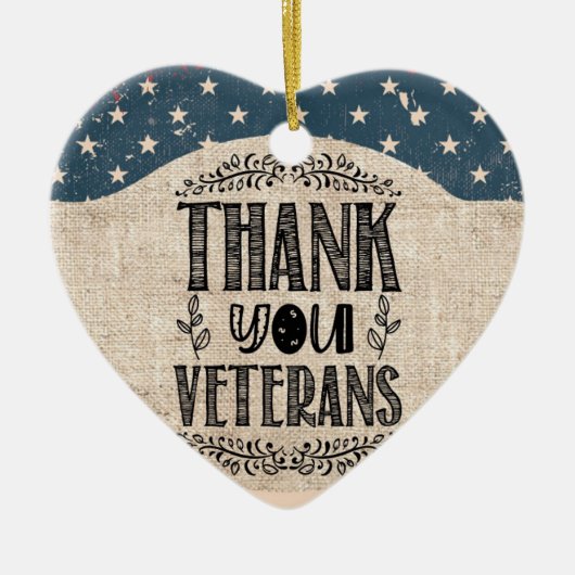 Hartelijk dank, veteranen, Ornament (Voorkant)