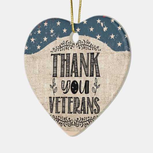 Hartelijk dank, veteranen, Ornament (Links)