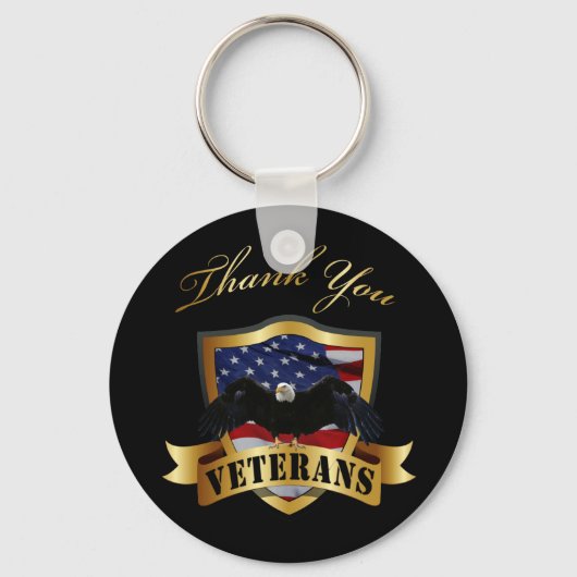 Hartelijk dank, veteranen sleutelhanger (Voorkant)