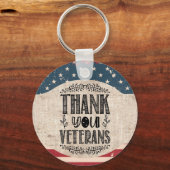 Hartelijk dank, veteranen sleutelhanger (Voorkant)
