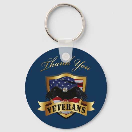 Hartelijk dank, veteranen sleutelhanger (Voorkant)