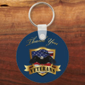 Hartelijk dank, veteranen sleutelhanger (Voorkant)