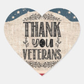 Hartelijk dank, veteranen, Sticker (Voorkant)