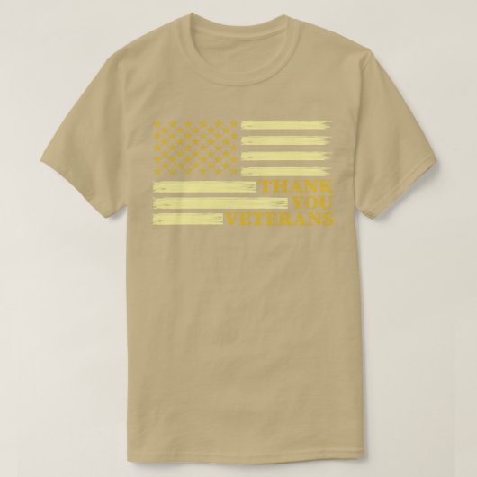 Hartelijk dank, veteranen t-shirt (Design voorkant)