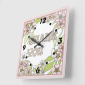 Hartelijk dank vierkante klok (Hoek)