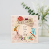 Hartelijk dank, vintage (Staand voorkant)