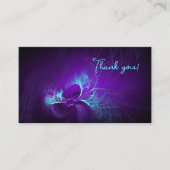 Hartelijk dank visitekaartje (Voorkant)