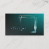 Hartelijk dank visitekaartje (Voorkant)