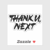 Hartelijk dank, Volgende Sticker (Vel)