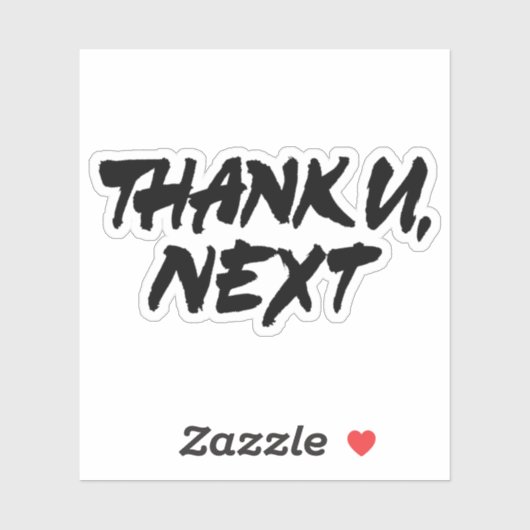 Hartelijk dank, Volgende Sticker (Vel)