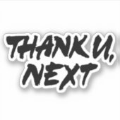 Hartelijk dank, Volgende Sticker (Voorkant)