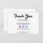 Hartelijk dank voor aangepaste media invoegen (Voorkant / Achterkant)