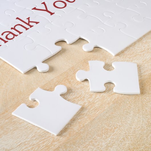 Hartelijk dank voor allen legpuzzel (Zijkant)