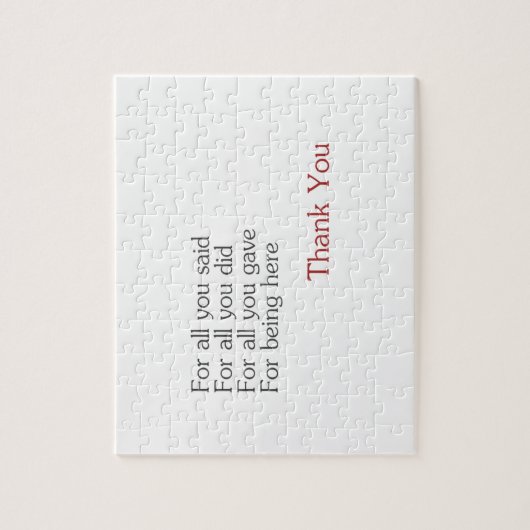 Hartelijk dank voor allen legpuzzel (Verticaal)