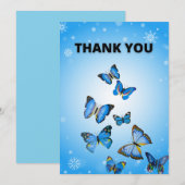 Hartelijk dank voor creditcards/Kaarten na verzend Kaart (Voorkant / Achterkant)