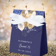 Hartelijk dank voor de 16 marjoen blauwe goudballo