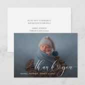 Hartelijk dank voor de aankondiging van de hartgeb (Voorkant / Achterkant)