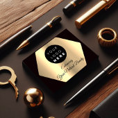 Hartelijk dank voor de aankoop van Gold Custom Log Visitekaartje