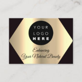 Hartelijk dank voor de aankoop van Gold Custom Log Visitekaartje (Voorkant)