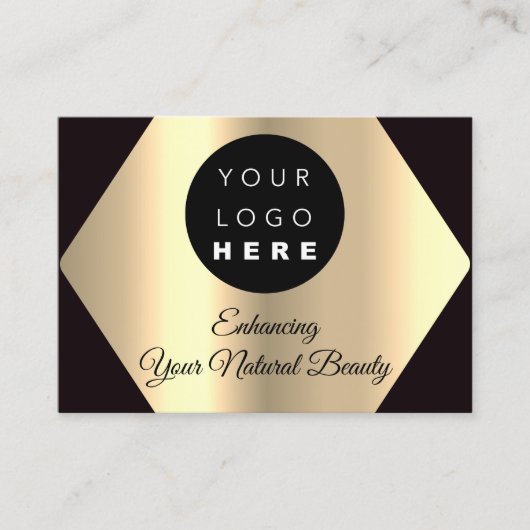 Hartelijk dank voor de aankoop van Gold Custom Log Visitekaartje (Voorkant)