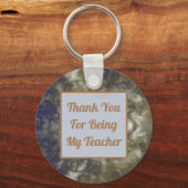 Hartelijk dank voor de Abstracte waardering van do Sleutelhanger (Voorkant)