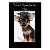 Hartelijk dank voor de Afstuderen Gift Chihuahua-k (Voorkant)