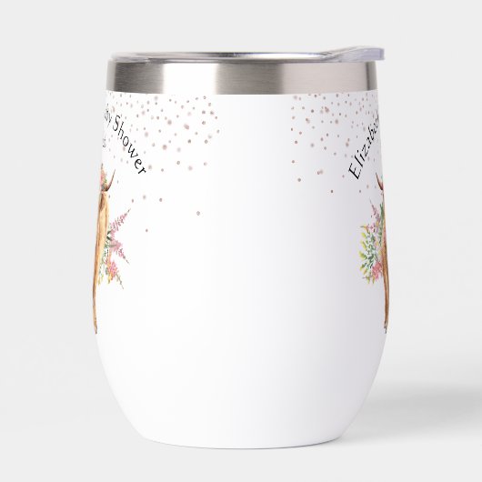 Hartelijk dank voor de Baby shower Baby Highland K (Links)