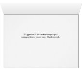 Hartelijk dank voor de Beach Volleyball Coach (Binenzijde Horizontaal (Onderkant))