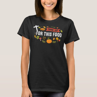 Hartelijk dank voor de Bedankt van de voedselliefh T-shirt