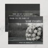 Hartelijk dank voor de begrafenis en Bereavement (Voorkant / Achterkant)