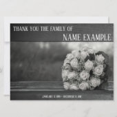 Hartelijk dank voor de begrafenis en Bereavement (Voorkant)