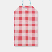 Hartelijk dank voor de Berry Sweet Strawberry Gift Cadeaulabel (Achterkant)