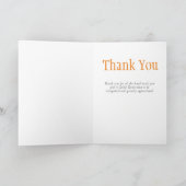 Hartelijk dank voor de beste Kaart voor de Zorgver (Binnen)